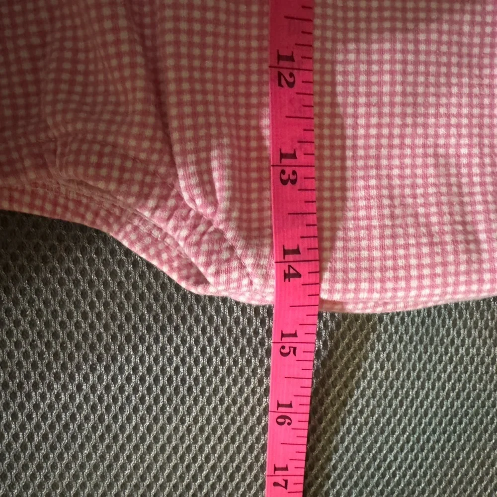 Vintage First Moments Easter Bunny Bodysuit Size 6-9 months Gingham print